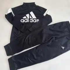 adidas ジャージ セットアップ ブラック
