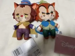 ディズニーストア ファウルフェロー ギデオン ぬいぐるみバッジ