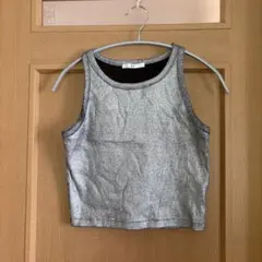 SLY シルバー ラメ タンクトップのサムネイル