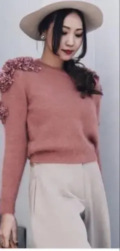 【新品未使用タグ付】Ameri VINTAGE ニット付ブラウス 楽天市場】ameri vintage（トップス｜レディースファッション）の通販