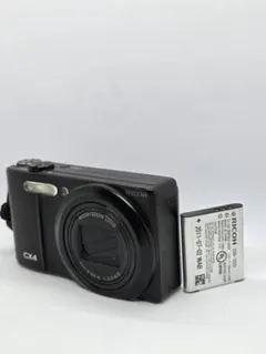 【美品】【スマホ転送OK】リコー RICOH CX4 ブラック デジタルカメラのサムネイル
