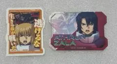 ガンダムSEED　DESTINY　モバイルステッカー　アスラン　カガリ