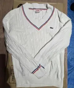 LACOSTE ケーブルニットセーター サイズ4