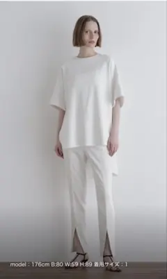 CARLA レディショルダーTブラウス、リラクシーレディイージーパンツセット CARLA レディショルダーTブラウス、リラクシーレディイージーパンツ