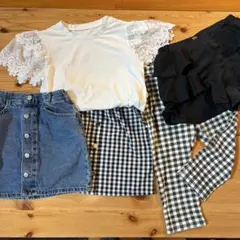 女の子 130 夏服まとめ売り 5点