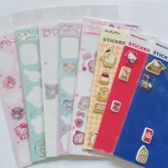 サンリオ すりガラス風シール ぷっくりシール シール おすそ分け