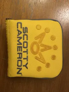 SCOTTY CAMERON パター用ヘッドカバー イエロー