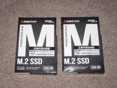 未使用　M.2 SSD　BIOSTAR M700　256GB　２個のサムネイル