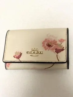 COACH キーケース 花柄