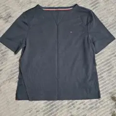 トミーヒルフィガー ネイビー 半袖Tシャツ