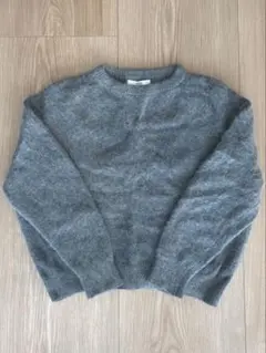 relume ヘアリーファーラグランプルオーバー ニット