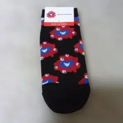 EXPO2025　ミャクミャク総柄ソックス　黒　 23-25cm