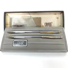 非売品】コカコーラノベルティ CROSSボールペン、シャープペンセット