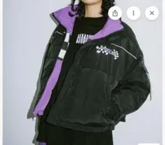 X-girl 定価33000円　リバーシブル　PUFF JACKETのサムネイル