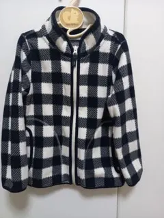 ユニクロ　フリース　120 チェック