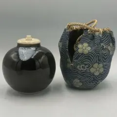 最終価格 土肥刀泉作 肩衝 茶入 陶器 仕覆付 茶道具 在銘 - メルカリ