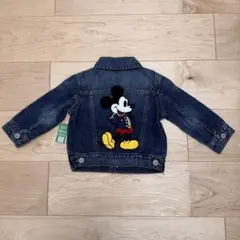 GAP ミッキーマウス デニムジャケット 80cm タグ付き