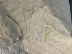 mystic　ケーブル編みニットカーディガン