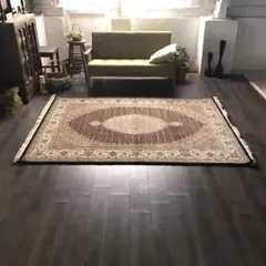 ラグ ラグマット オリエンタルデザイン 153x222cm インド製 タブリーズ