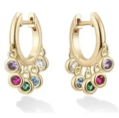 ピアス レディース リングピアス フープピアス 金属アレルギー対応 14k❤︎