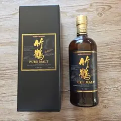 NIKKA ニッカ 竹鶴 旧ラベル（黒ラベル）700ml 43% ギフト箱入 - メルカリ