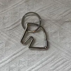 シルバー 馬モチーフ バッグ チャーム ホース キーホルダー キーチェーン