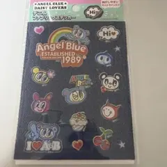 Seria デニムファブリックステッカー　エンジェルブルー