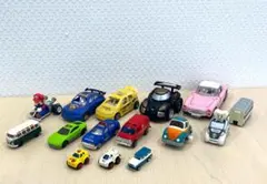 中古ミニカー 15台まとめ売り マリオ/トミカ系/車/玩具セット