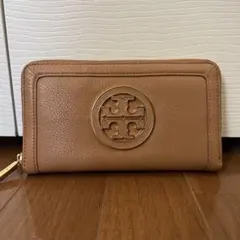 TORY BURCH トリーバーチ　レディース 長財布 ラムレザー ブラウン