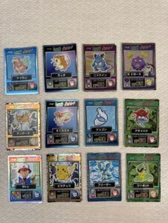 値下げ】ポケモン 明治 ゲットカード スーパーコレクション 7枚セット