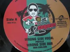 UK 10inc レコード PROTOJE / WRONG SIDE VOCAL