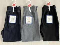 新品タグ付き ストレッチパンツ 110㎝ ３本セット 西松屋