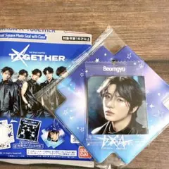 TXT ビジュアルスクエアフォトシール　ケース　ボムギュ
