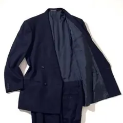★ジョルジオアルマーニグレー ダブルブレストスーツ/菅田将暉着用品！ GIORGIO ARMANI】MULTI FABRIC DOUBLE SETUP SUIT ジョルジオ