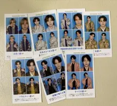 TravisJapan トラビス　証明写真　4カット　デタカ　厚紙