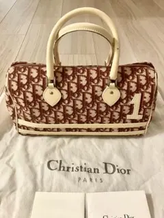 廃盤入手困難　クリスチャンディオール ハンドバッグ ナンバー トロッター