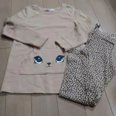 H&M　ひょう柄レギンスセット