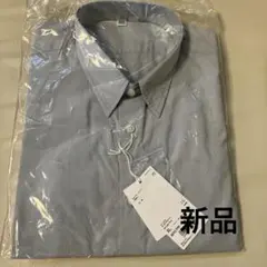 ユニクロ EFCブロードシャツ グレー XL