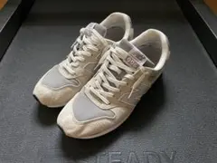New Balance ニューバランス996 グレー/ベージュ スニーカー 27