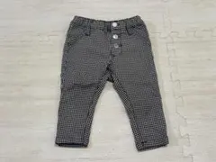 BREEZE ベビー パンツ ギンガムチェック 80cm