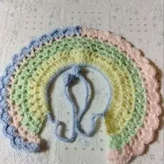 寒い日温かいつけ襟 猫ちゃん、ワンちゃん用