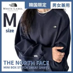 ★韓国限定★男女兼用 新品 ノースフェイス スウェット Mサイズ ホワイトラベル