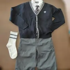 コムサイズム　フォーマルカーディガンとズボンセット