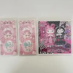 ピューロランド　ノベルティ　アクリルコースター　マイメロディ　クロミ　短冊