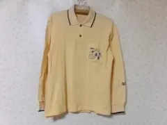 101503 adabat ポロシャツ　黄色　L