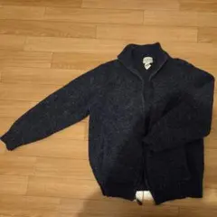 L.L.Bean ドライバーズニット ジップアップセーター