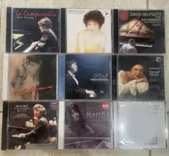 辻井伸行 フジ子ヘミング　アルゲリッチ　アシュケナージ　中村紘子 ピアノCD８点