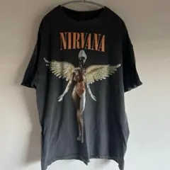 y2k①Nirvana“band broken“boro longt-shirt - メルカリ