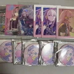 巡音ルカ グッズセット 缶バッジ アクリルスタンド カード - メルカリ