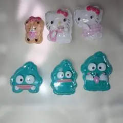 お裾分け サンリオ ハローキティ ハンギョドン ボンボンドロップシール